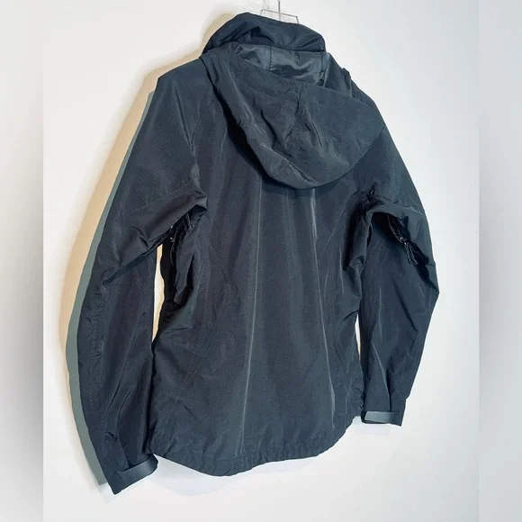 The North Face HyVent Waterproof Zipper Black Nylon Women’s Jacket Coat Size M - Picture 5 of 15
